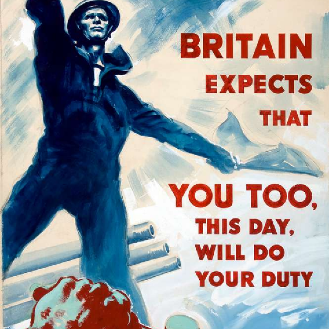 Vintage war poster