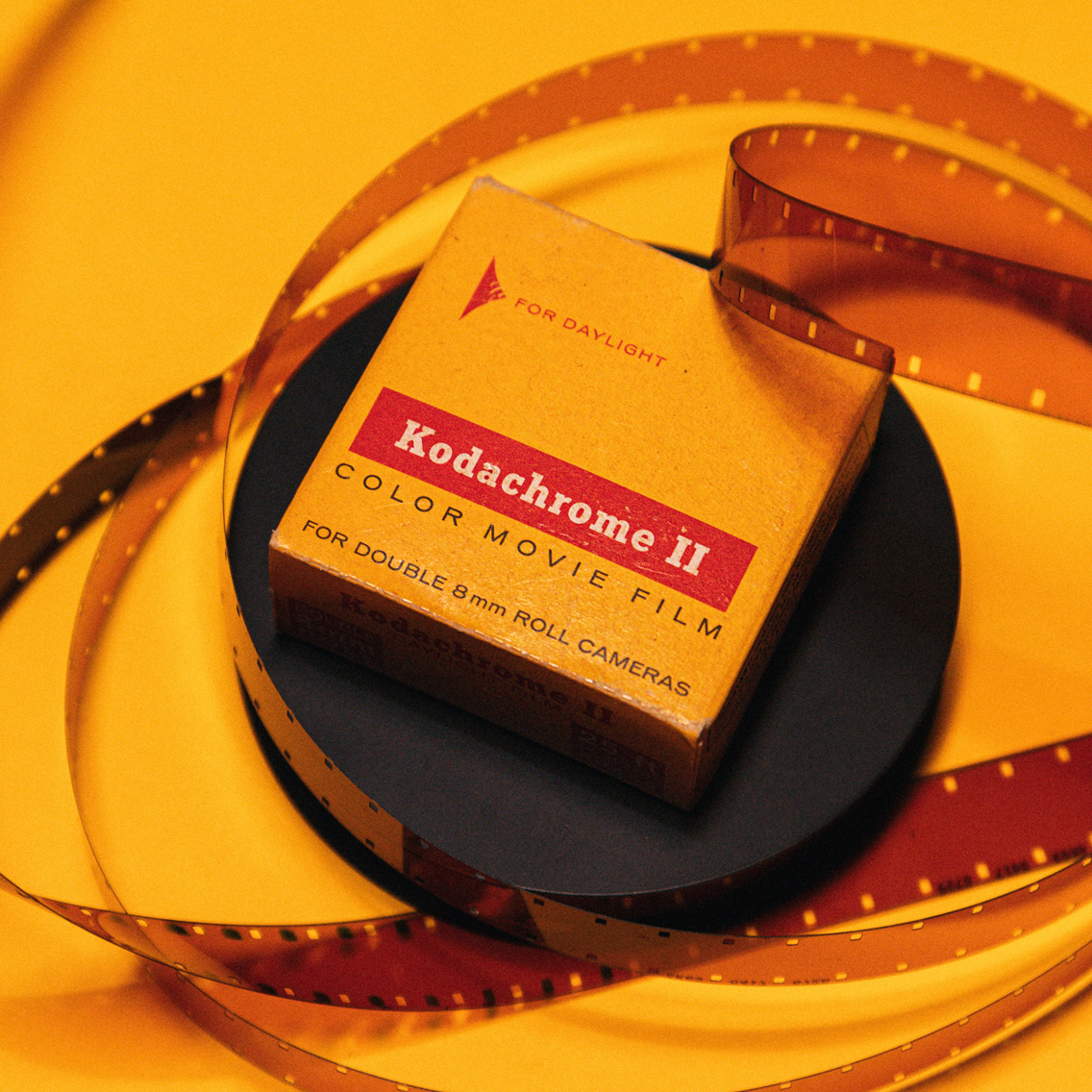 Kodachrome II colour movie film roll