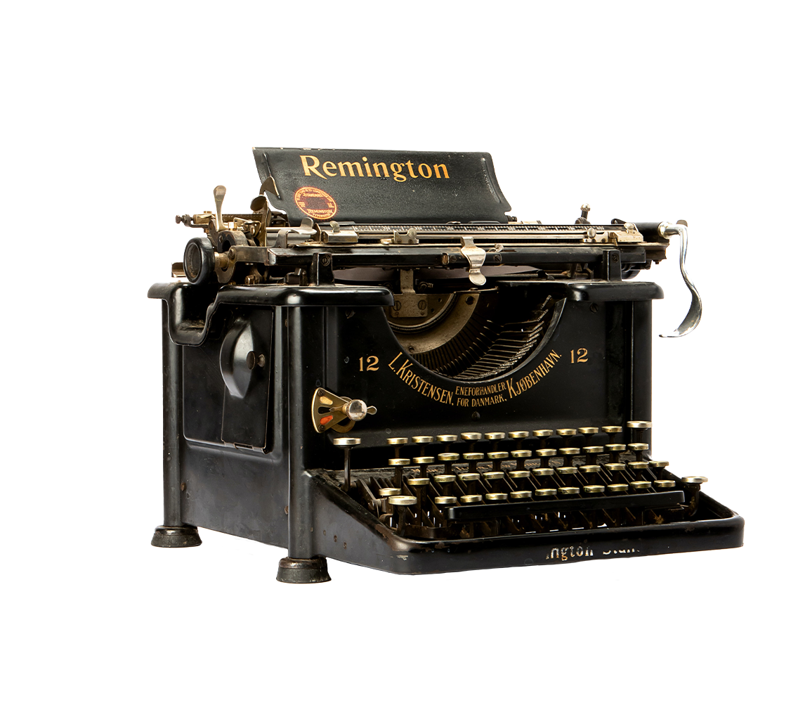 Vintage Remington typewriter